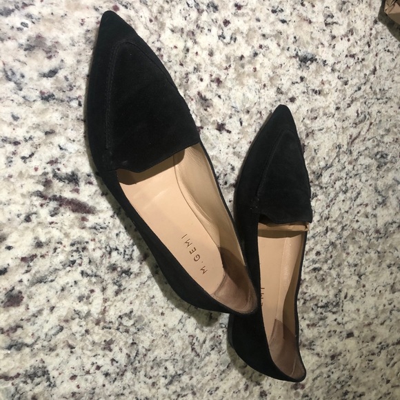 M. Gemi Italian Designer Handmade Suede Flats - Picture 8 of 8